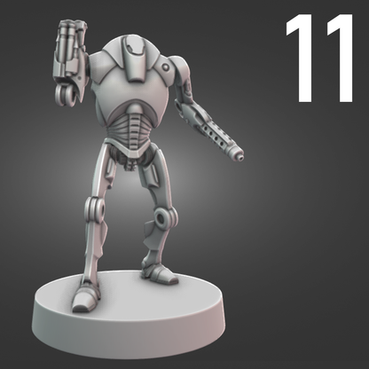 B-2 Battle Droids for Star Wars Legion - 12 Poses Available