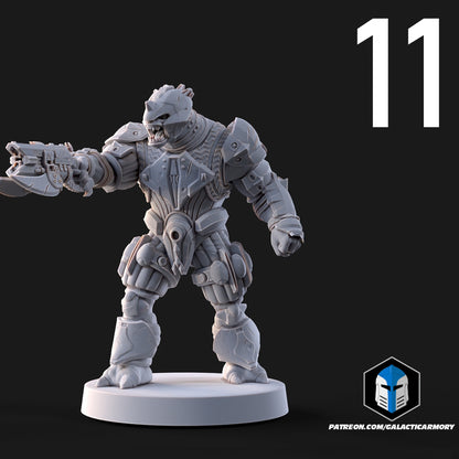 Jiralhanae Brutes for Halo Flashpoint - 20 Poses Available
