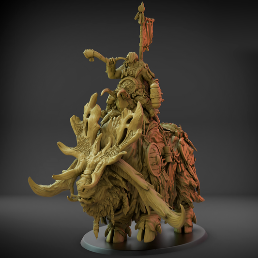 Frost Tusk (120mm Oval Base)