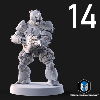 Jiralhanae Brutes for Halo Flashpoint - 20 Poses Available