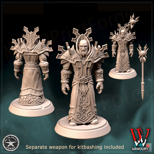 Human Mage Tier 1 25mm Base Tabletop Wargaming Miniature