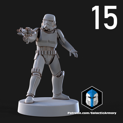 Stormtroopers for Star Wars Legion - 20 Poses Available