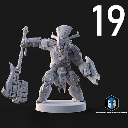 Jiralhanae Brutes for Halo Flashpoint - 20 Poses Available