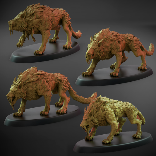 Fenrir Set A (60mm Oval Base)