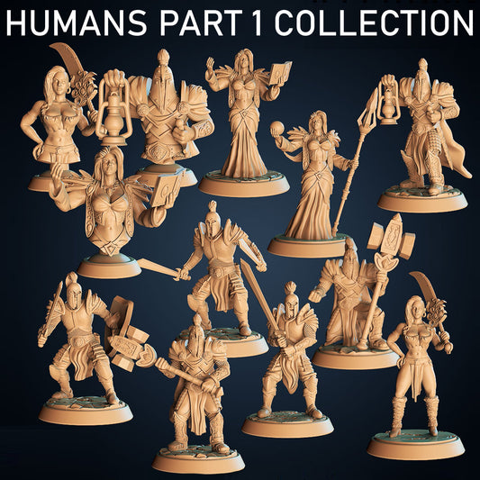 Humans Part 1 Collection – 9 Poses Available