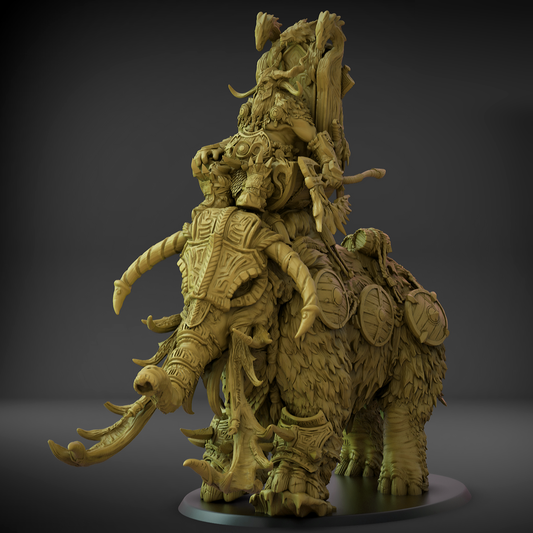 Jarlord Warmoth (120mm Base)