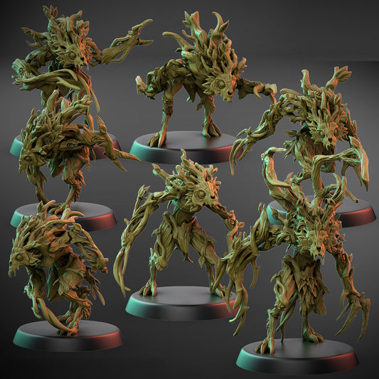 Vine Spirit Claw Set (32mm Base)