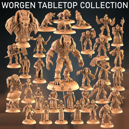 Worgen Collection – 32 Poses Available