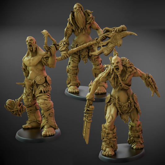 Peak Wanderers Set B (90mm Oval Base)