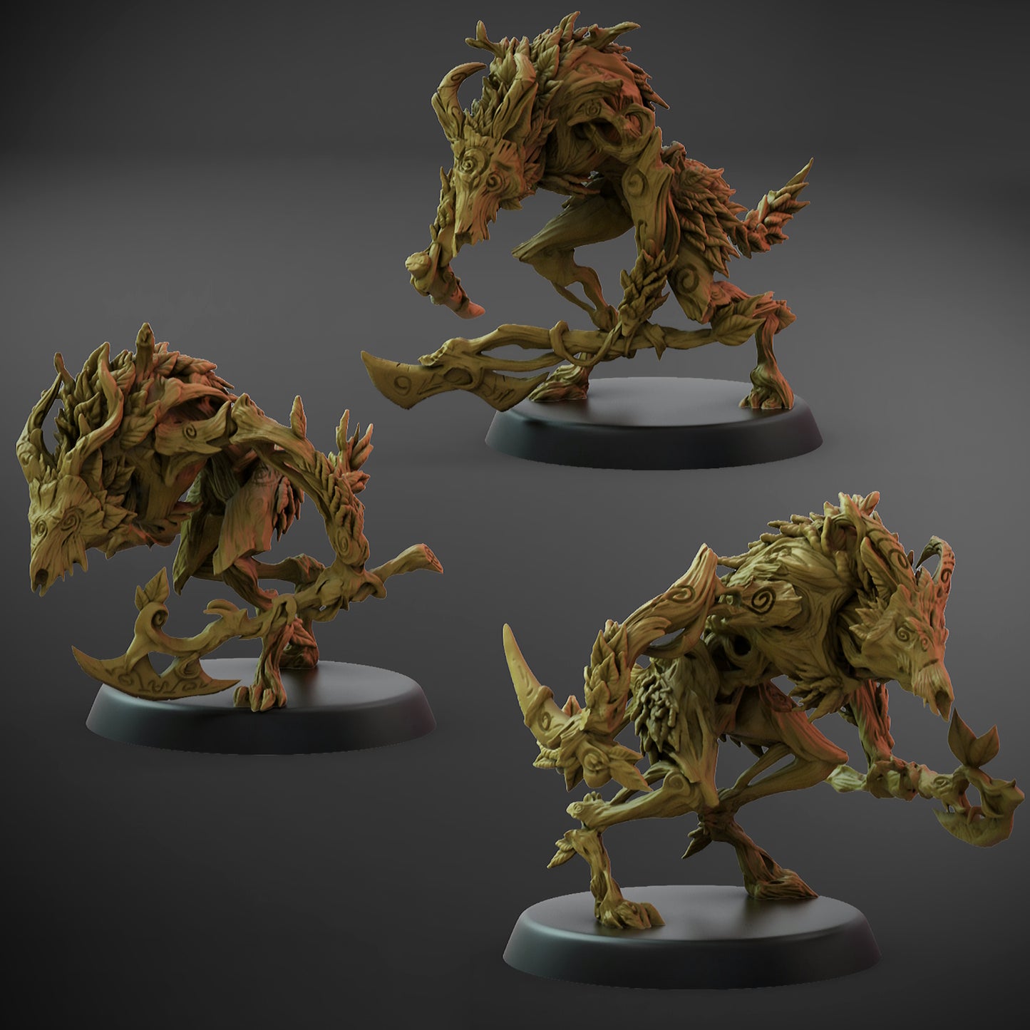 Ferocious Axe Claw (32mm Base)