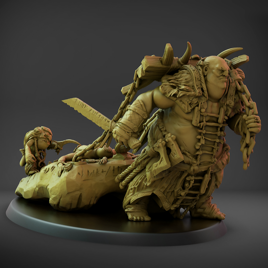 Hungry Ritualist (105mm Oval Base)