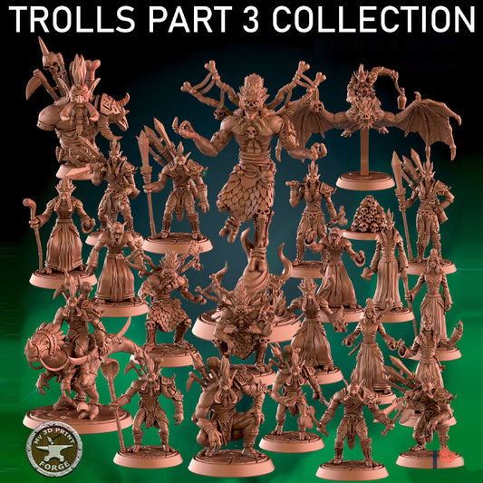 Trolls Part 3 Collection – 22 Poses Available