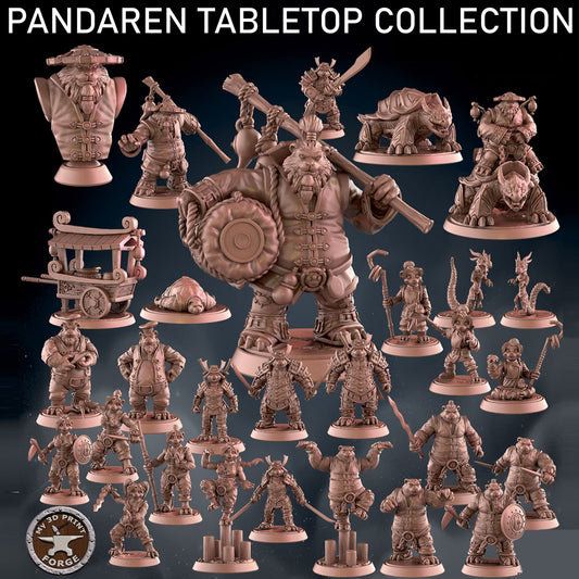 Pandaren Collection – 31 Poses Available