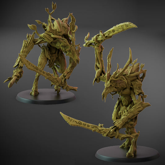 Season Sentinel Slasher Set B 50mm Base - Grove Guardians