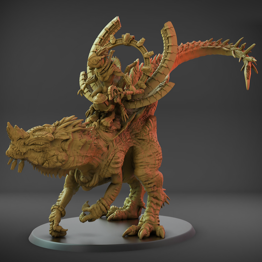 Coulsodon Keeper (120mm Oval Base)