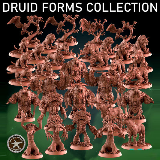 Druid Forms Collection – 33 Poses Available