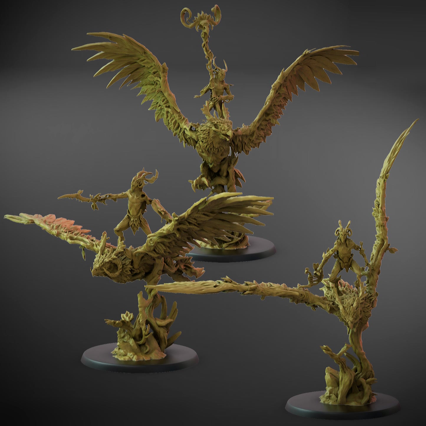 Wild Riders Shield Leaders (50mm Base)