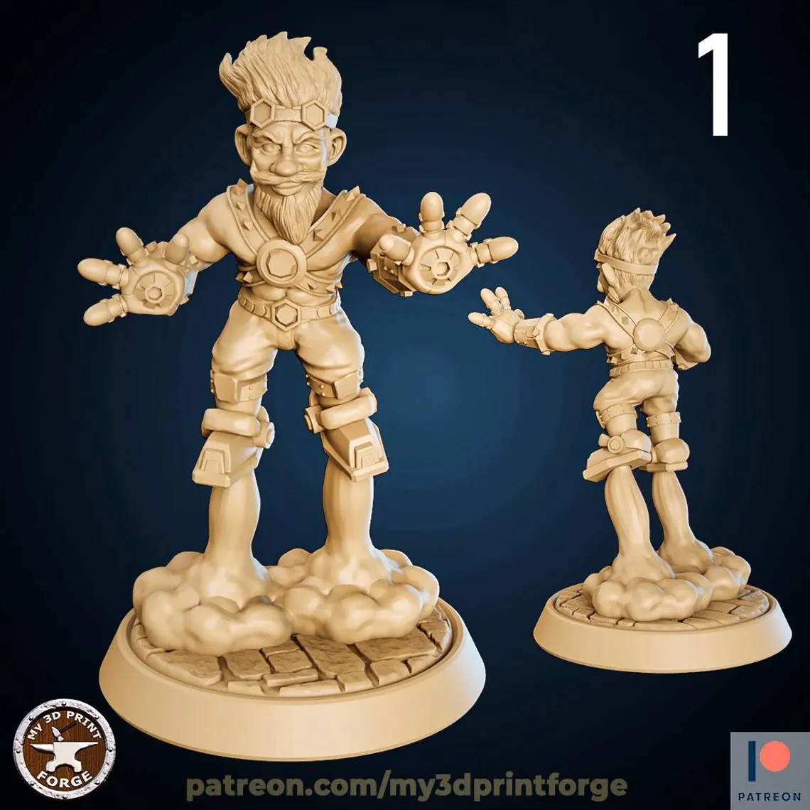 Gnomes Part 1 Collection – 7 Poses Available