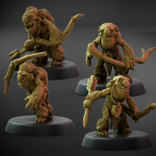 Rune Trogg Bow Set B (25mm Base)