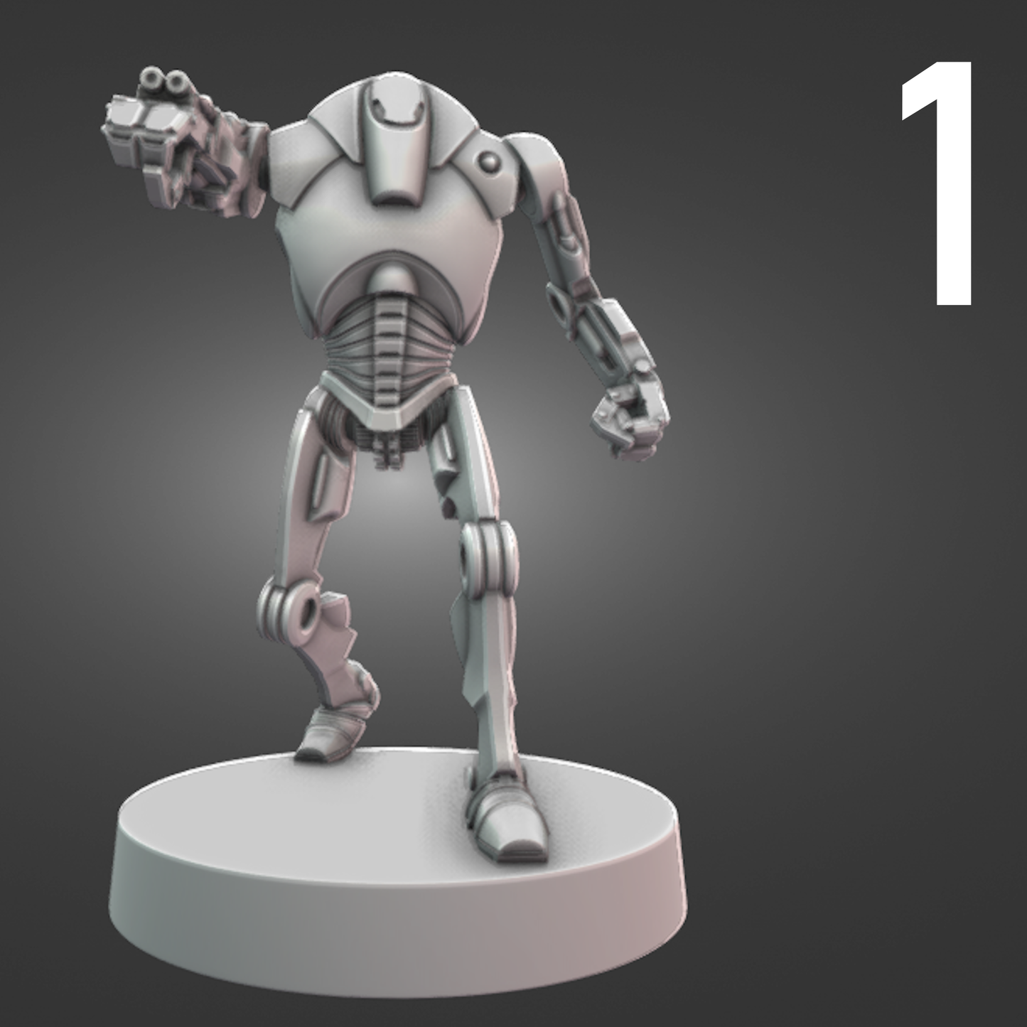 B-2 Battle Droids for Star Wars Legion - 12 Poses Available