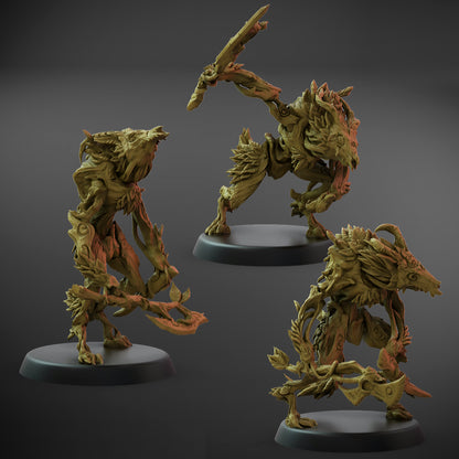 Ferocious Axe Claw Set B (32mm Base)
