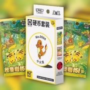 Sealed Pokemon 151 Gather Booster Coin Set blind box front packaging Simplified Chinese