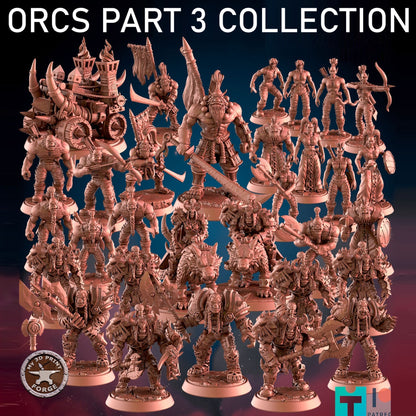 Orc Part 3 Collection – 37 Poses Available