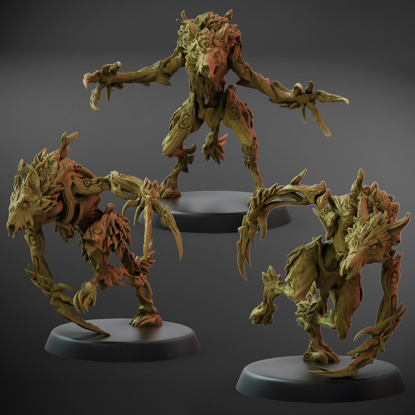 Ferocious Spirit Claw (32mm Base)