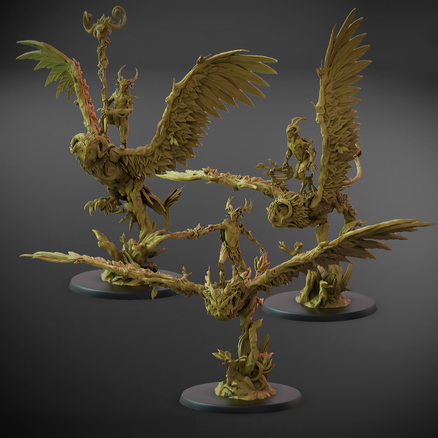 Wild Riders Lance Leaders (50mm Base)