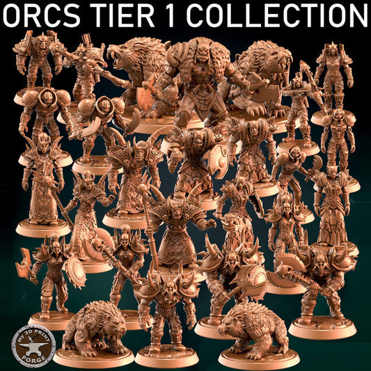Orc Part 4 Collection – 28 Poses Available