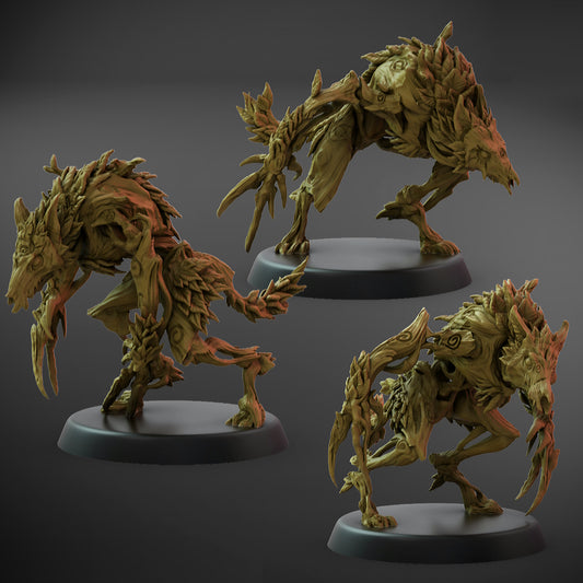 Ferocious Spirit Claw Set A (32mm Base)