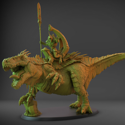 Alphadon (120mm Oval Base)