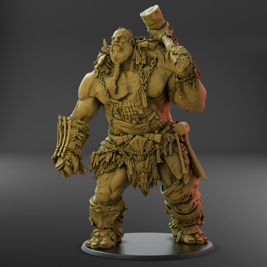 Iron Hoarder (130mm Base)