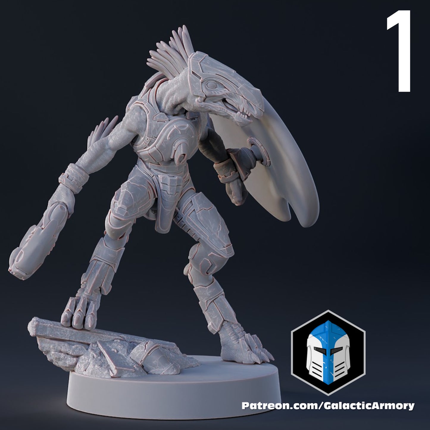 Kig-Yar Jackals for Halo Flashpoint - 10 Poses Available