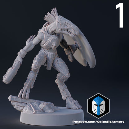 Kig-Yar Jackals for Halo Flashpoint - 10 Poses Available
