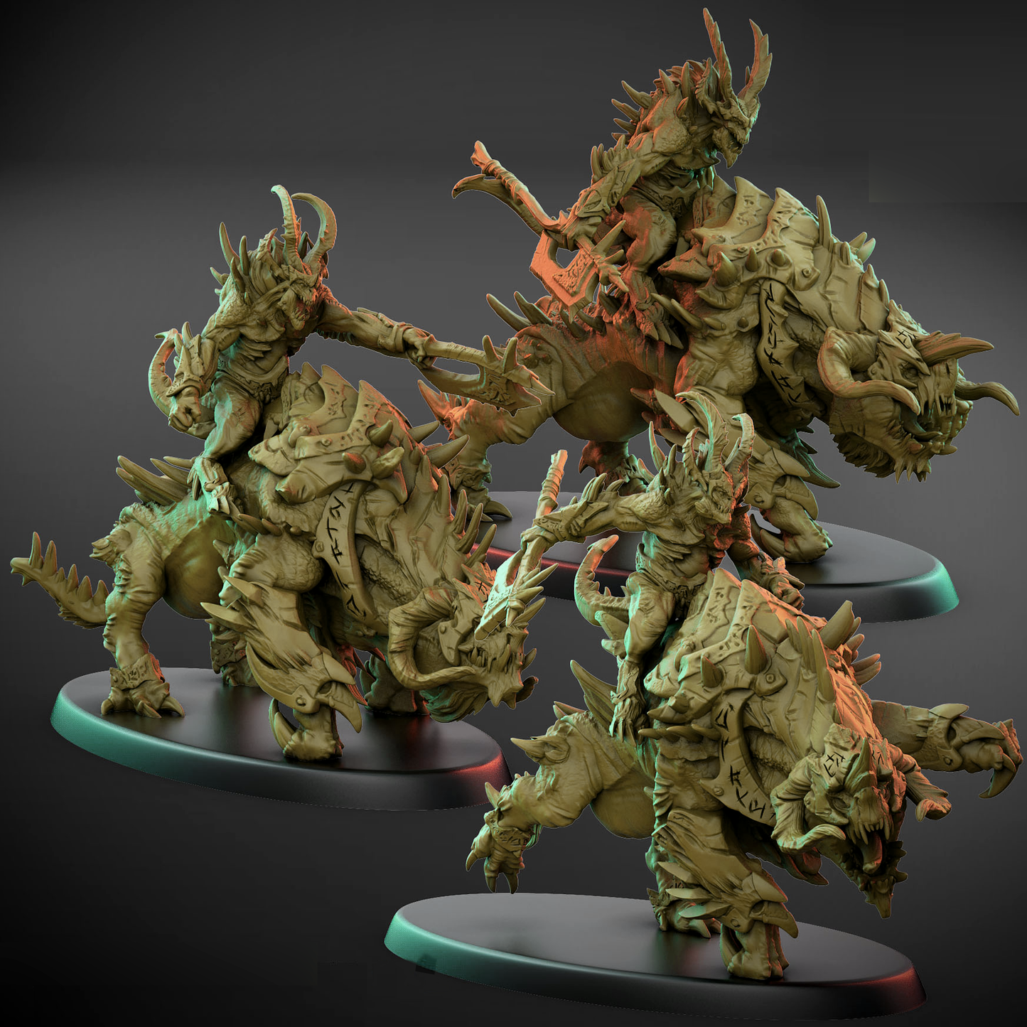 Gore Rider Set B (90mm Oval Base)