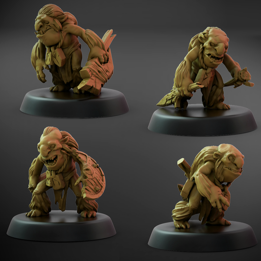 Rune Trogg Set C (25mm Base)