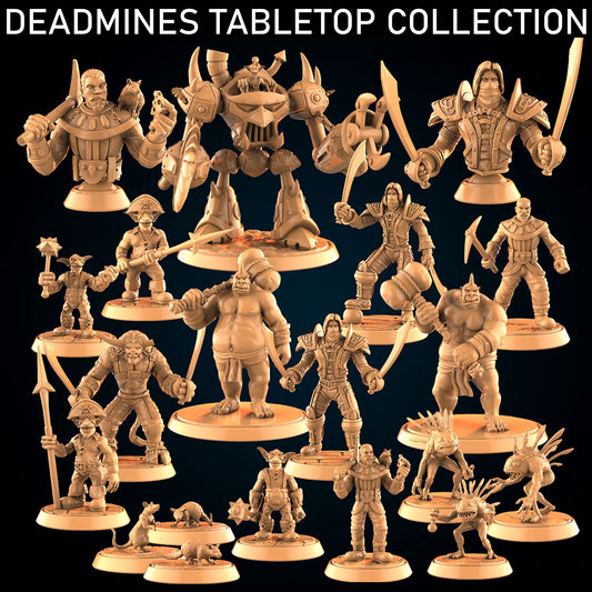 Deadmines Collection – 16 Poses Available