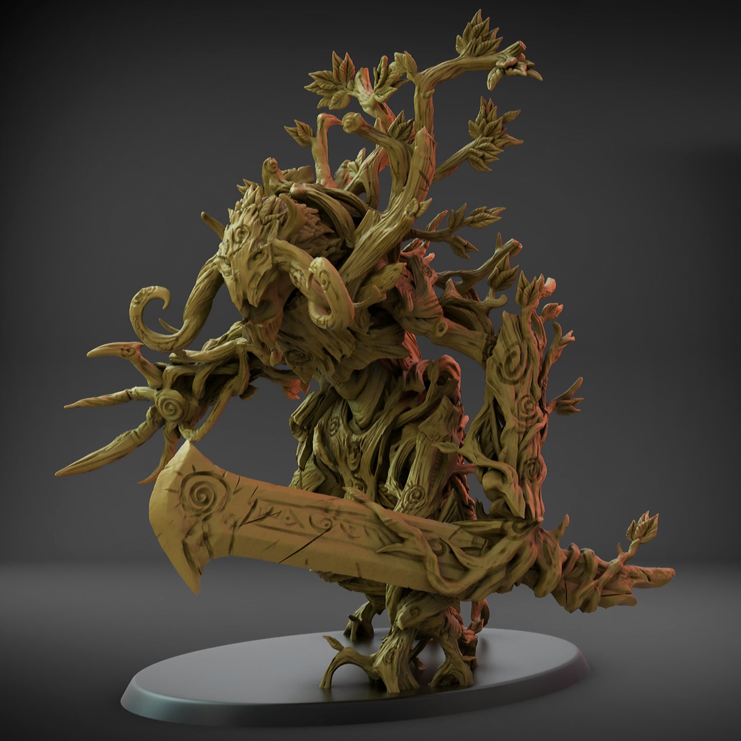 Wild Lord Grimdark (105mm Oval Base)