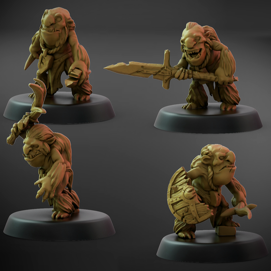 Rune Trogg Set B (25mm Base)