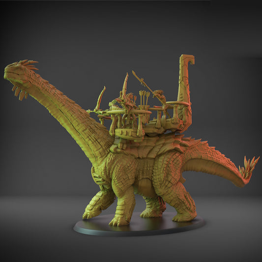 Titanodon Fantasy (120mm Oval Base)