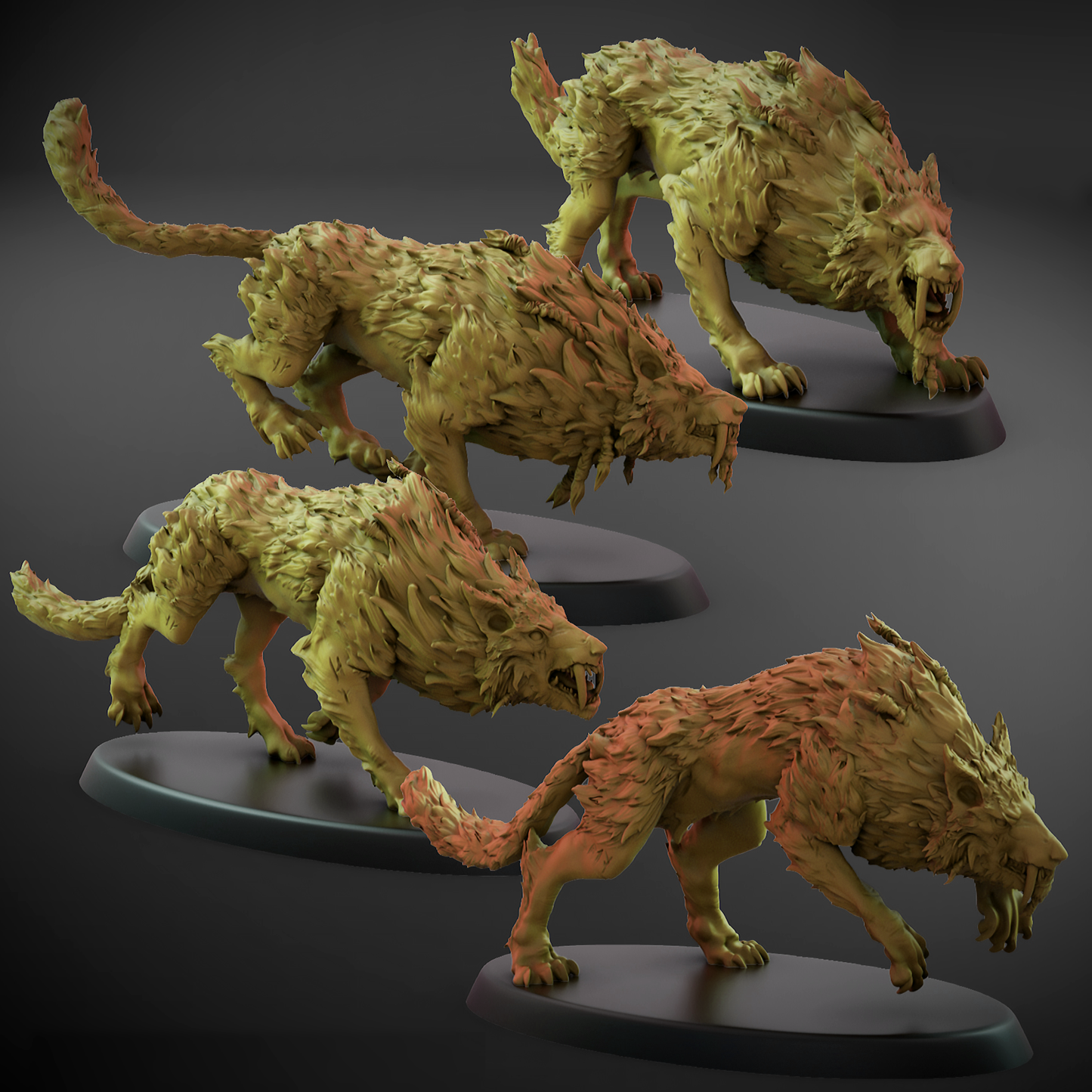 Fenrir Set B (60mm Oval Base)