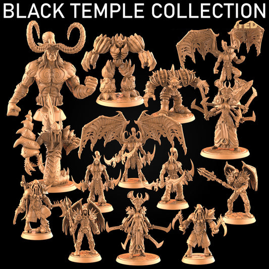 Black Temple Collection – 13 Poses Available