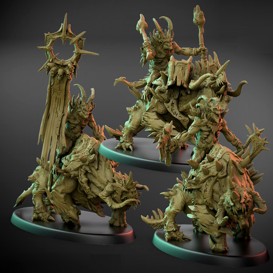 Gore Rider Leaders (90mm Oval Base)