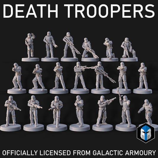 Death Troopers for Star Wars Legion - 20 Poses Available
