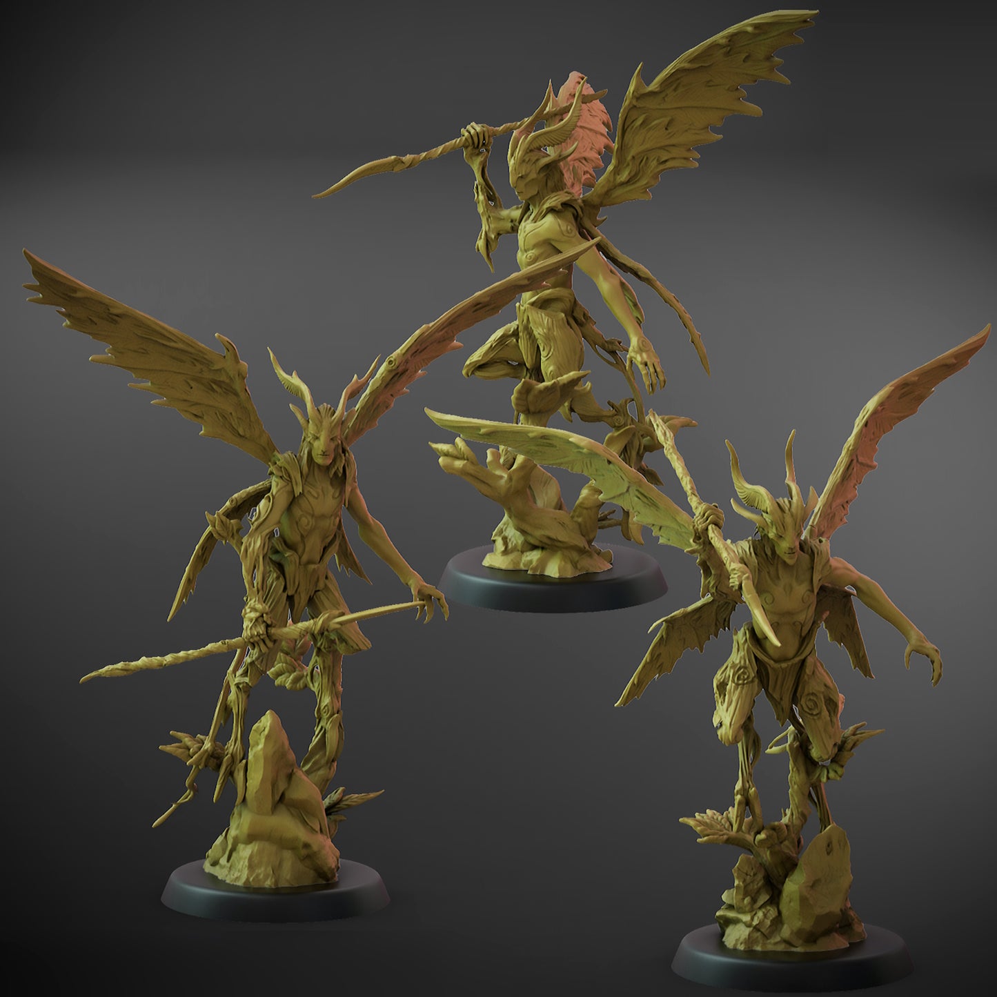 Fae Hunter Set B (40mm Base)