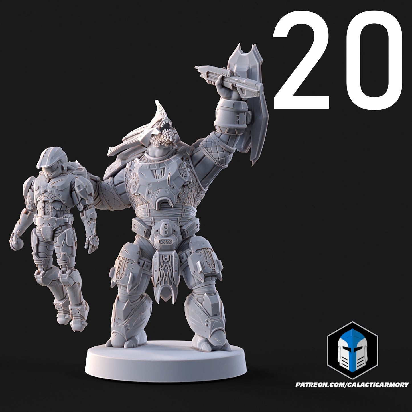 Jiralhanae Brutes for Halo Flashpoint - 20 Poses Available