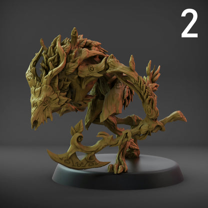 Ferocious Axe Claw (32mm Base)