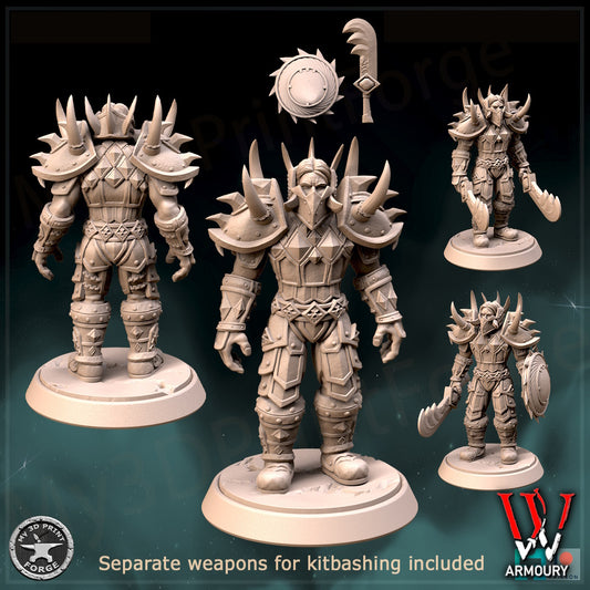 Human Warrior Tier 1 25mm Base Tabletop Wargaming Miniature