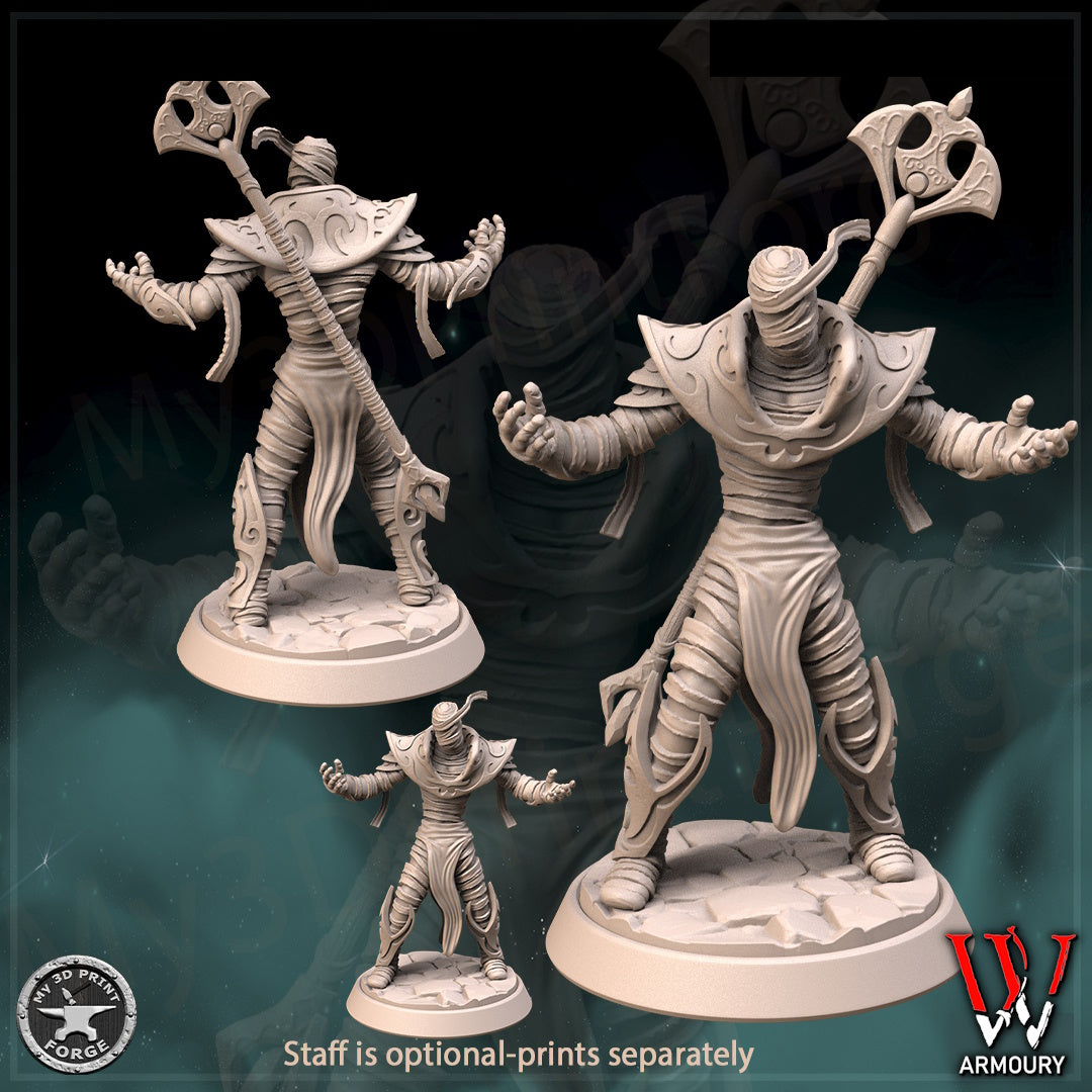 Ethereal Prince Shaffar Casting 32mm Base